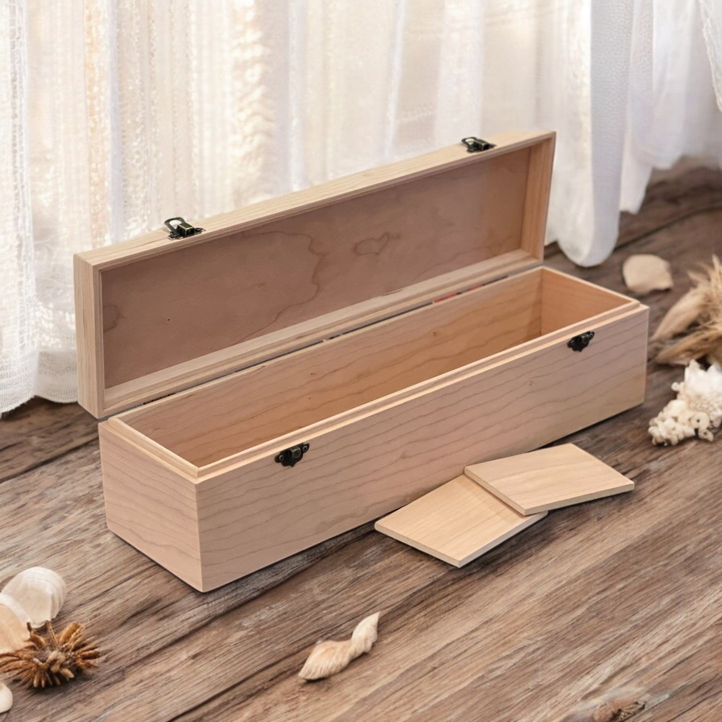 Trading Card Deck Box Wooden Collector Card Storage Box Card Organizer TCG Deck Box Baseball Card Storage Gift for Him Football Card Box