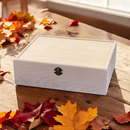 Tea Box with Compartments Wood Personalized Tea Storage Box Gift for Tea Lover Box Organizer Custom Engraved Tea Holder Gift for Grandma