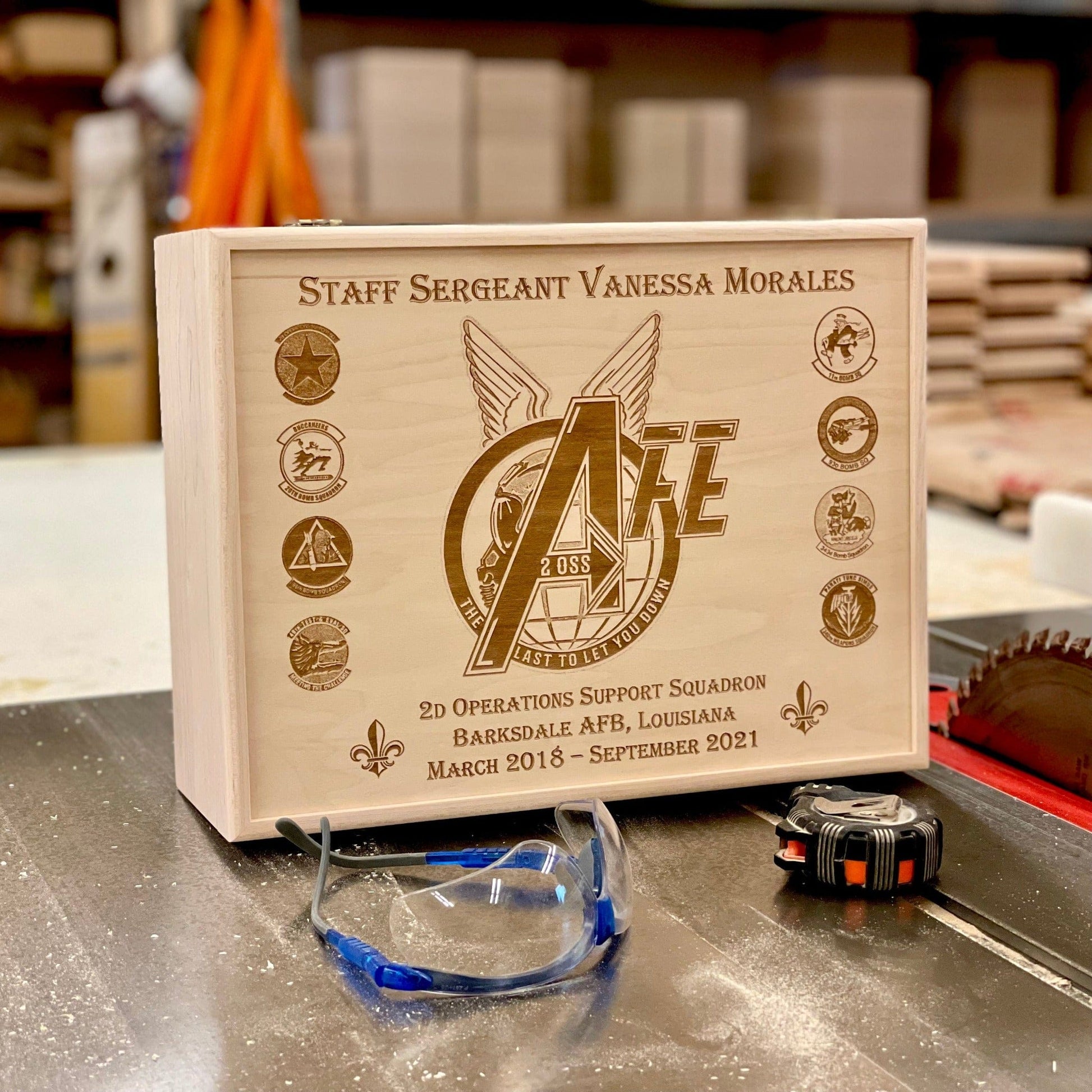 The Designcraft Studio Custom Laser Engraving For Your Box