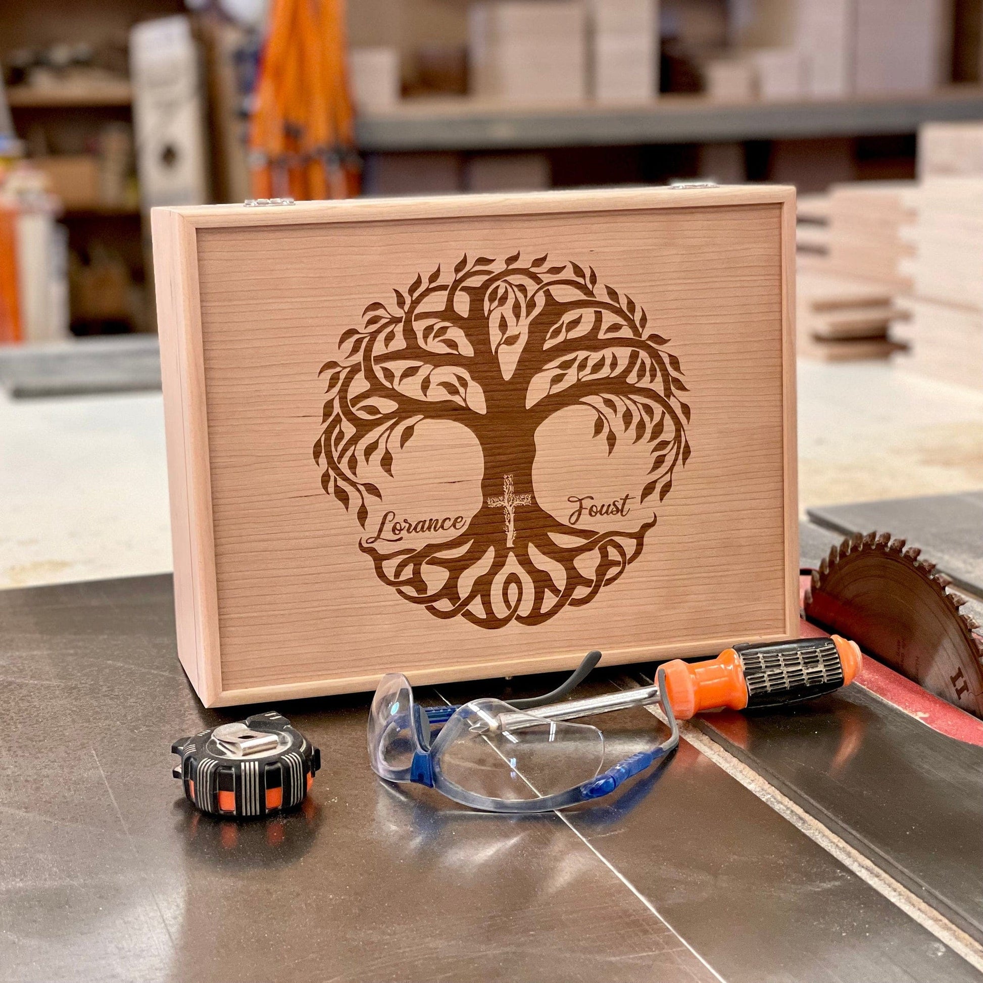 The Designcraft Studio Custom Laser Engraving For Your Box
