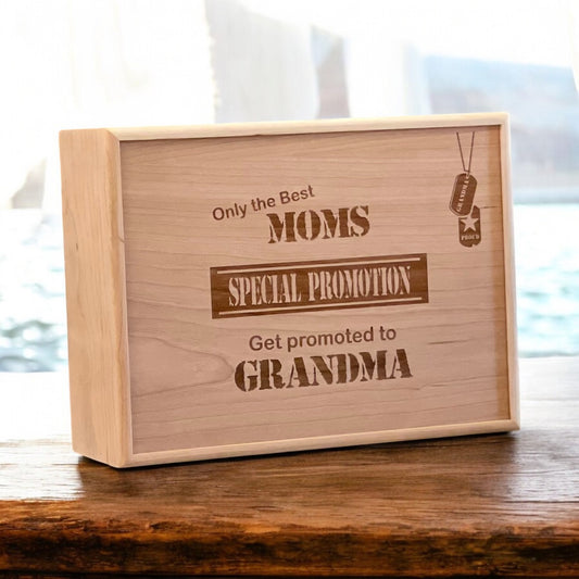 First Time Grandma Gift Grandma Keepsake Box Personalized Gift for Grandma Custom Gift for Grandma to Be Memory Box New Grandma Gift Box