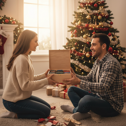 Oak Custom Commander MTG Deck Box | All Natural | Tennessee Handmade