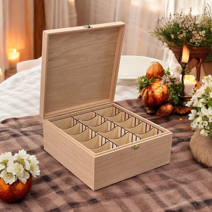 Oak Custom Commander MTG Deck Box | All Natural | Tennessee Handmade