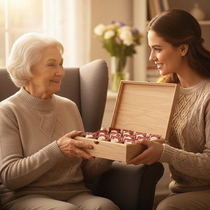 Custom Wooden Tea Box | Gift for Tea Lovers | Custom Engraved Tea Storage Chest | Tea Organizer