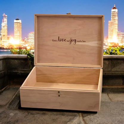Nana's Magic Box Personalized Gift for Grandma First Time Grandma Gift Custom Grandma Keepsake Box Gift for Grandma to Be Memory Box - The Designcraft Studio