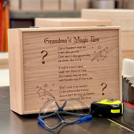 Grandma's Magic Box: Great Gift for New Grandma-First Time Grandma Gifts