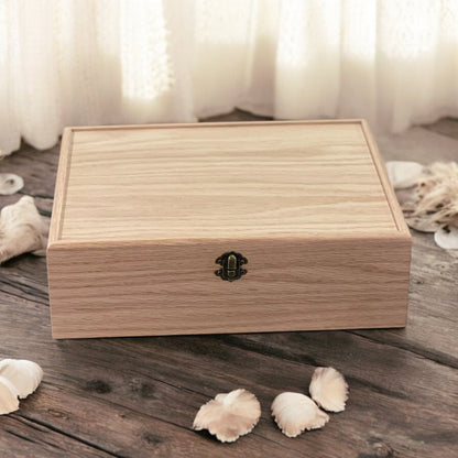 Custom Wooden Tea Box | Gift for Tea Lovers | Custom Engraved Tea Storage Chest | Tea Organizer