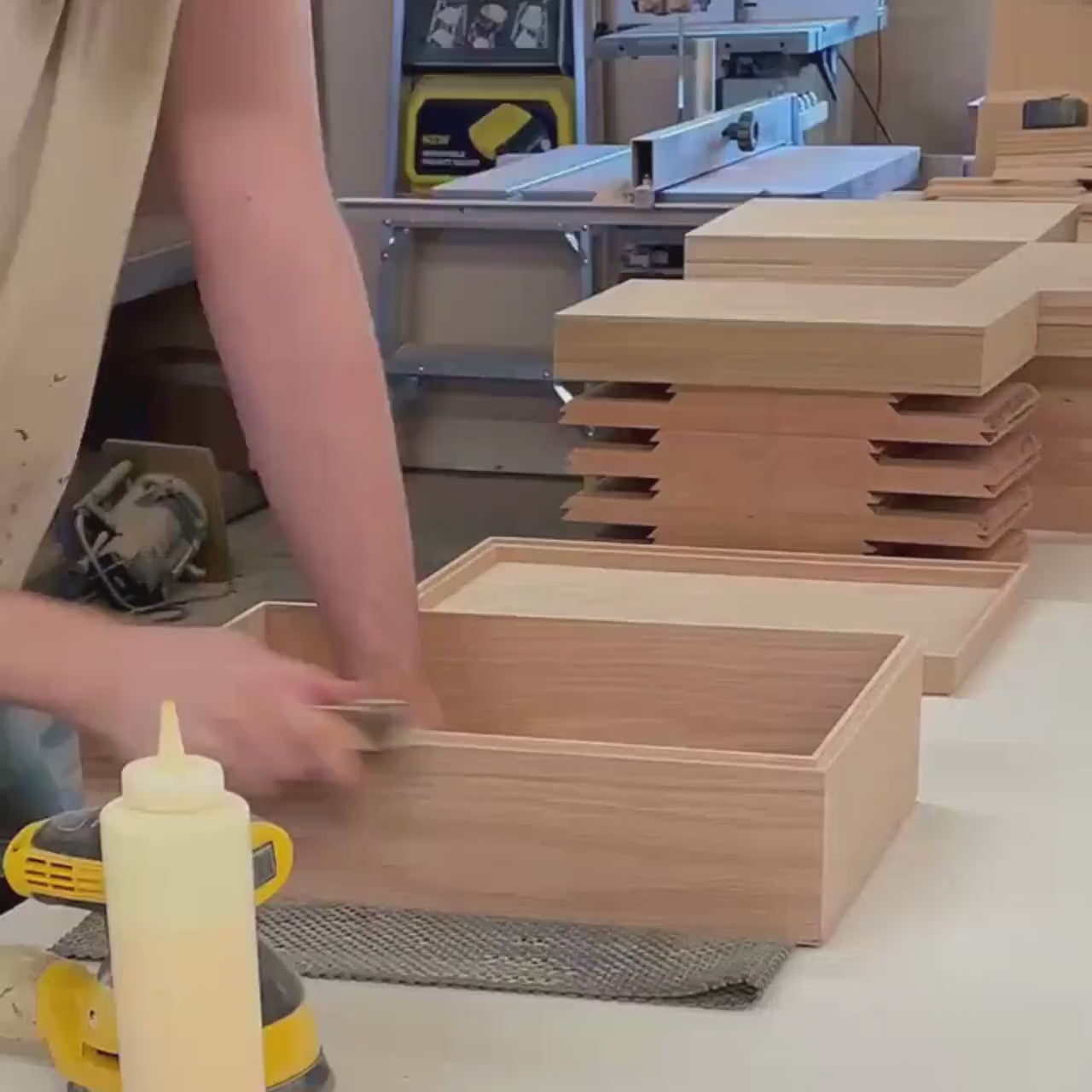 Handcrafted wooden boxes video from The Designcraft Studio