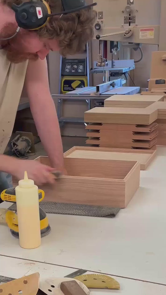 Custom Wooden Tea Box | Gift for Tea Lovers | Custom Engraved Tea Storage Chest | Tea Organizer