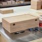 Extra Large Unfinished Wood Box with Lid & Tray | Engravable Wooden Box | Personalized | Handcrafted Wood Storage Box | (Box Shown in Oak)