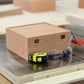 Wooden Trading Card Storage Box | Includes 12 Removable Dividers | Fits up to 1125 Sleeved Cards | Handmade (Box Shown in Cherry)