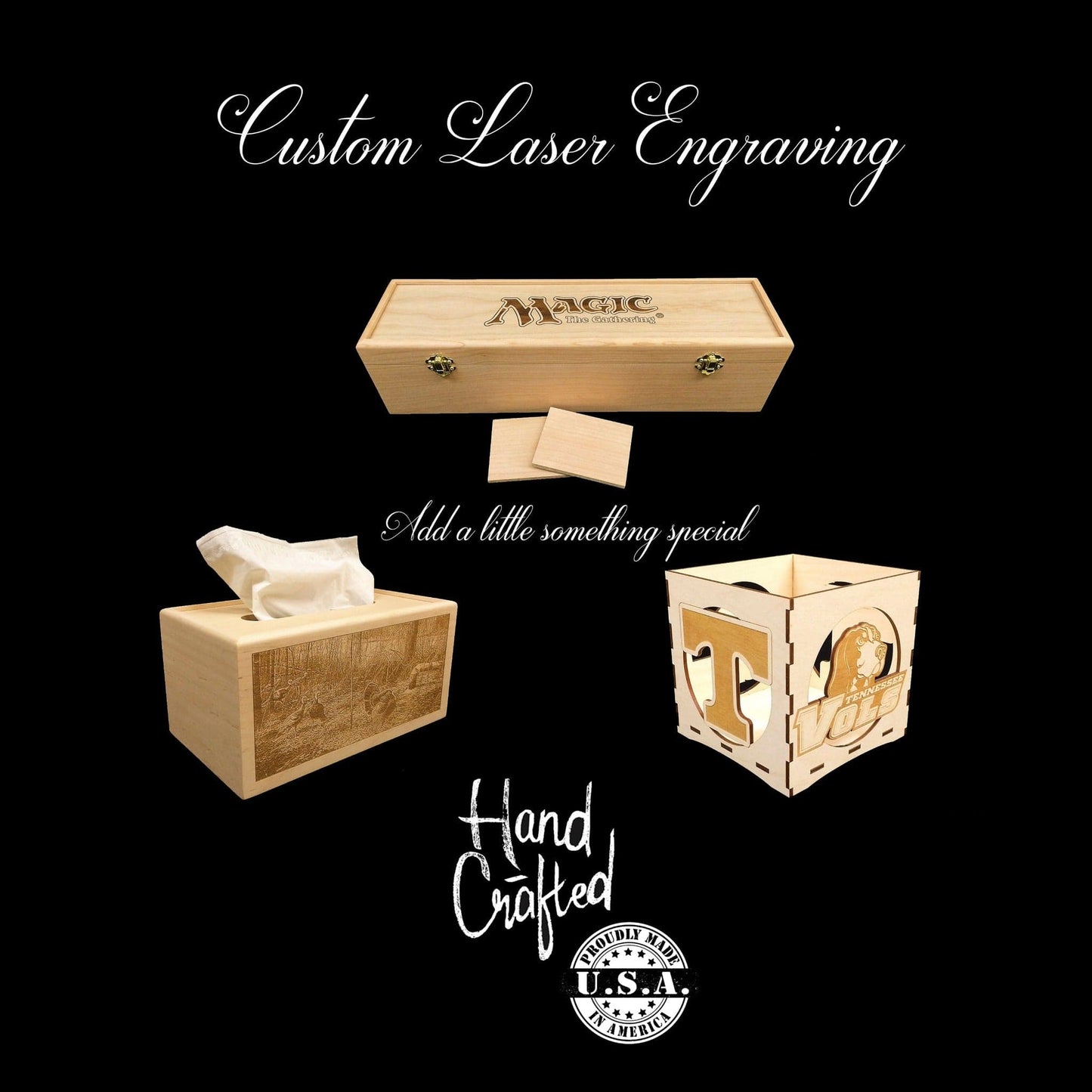 The Designcraft Studio Custom Laser Engraving For Your Box
