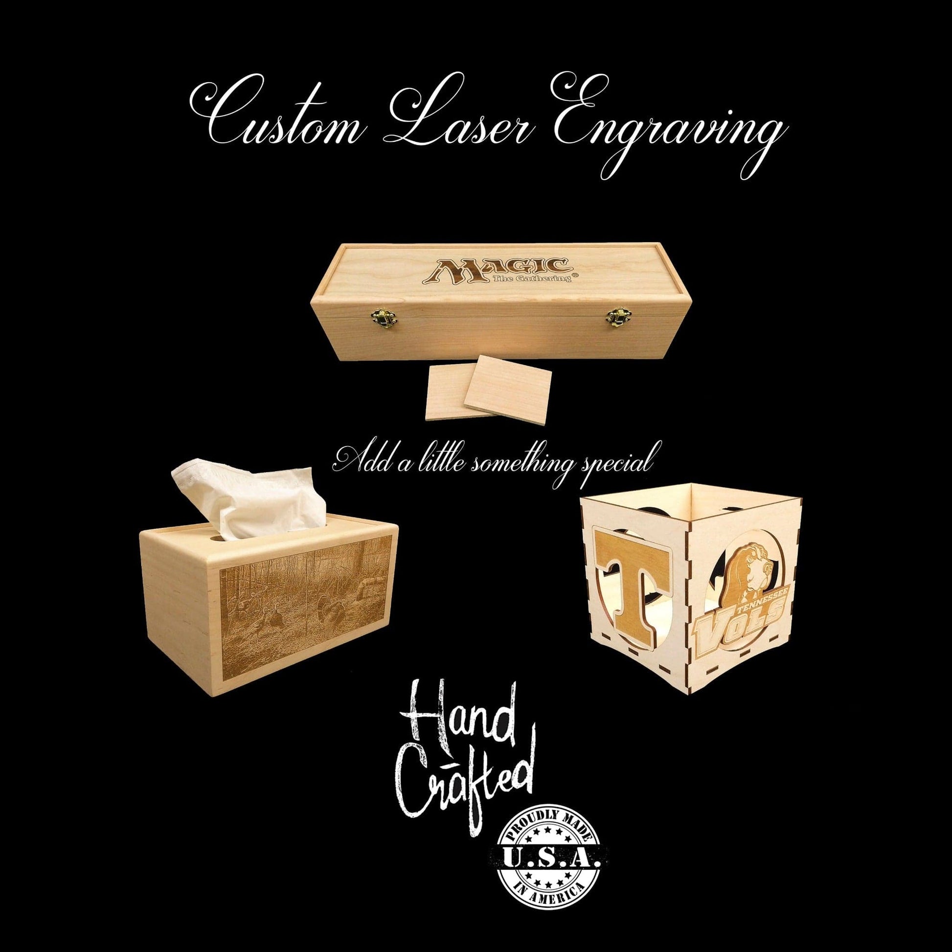 The Designcraft Studio Custom Laser Engraving For Your Box