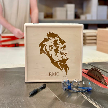 Custom Laser Engraving For Your Box - The Designcraft Studio