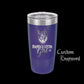 The Designcraft Studio Daddy's Little Girl German Shepherd Travel Mug, Stainless Steel, Powder Coated Tumbler, Polar Camel, Engraved, Coffee Mug, Dad Gift