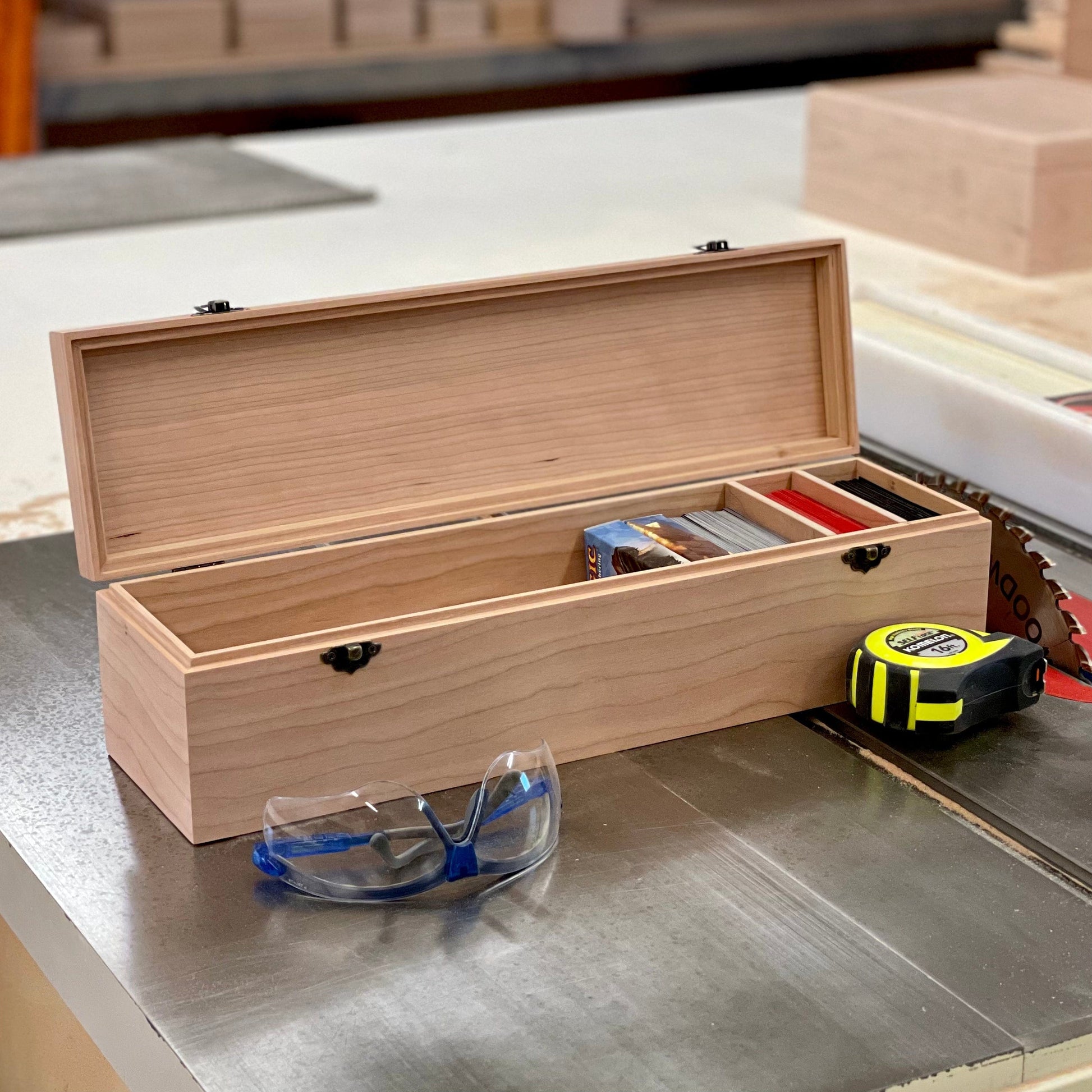 Small Unfinished Wood Box, The Designcraft Studio