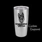 The Designcraft Studio German Shepherd Mom Travel Mug, Stainless Steel, Powder Coated Tumbler, Polar Camel, Engraved, Coffee Mug, Mom Gift
