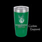 The Designcraft Studio German Shepherd Mom Travel Mug, Stainless Steel, Powder Coated Tumbler, Polar Camel, Engraved, Coffee Mug, Mom Gift