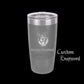The Designcraft Studio German Shepherd Mom Travel Mug, Stainless Steel, Powder Coated Tumbler, Polar Camel, Engraved, Coffee Mug, Mom Gift