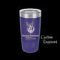 The Designcraft Studio German Shepherd Mom Travel Mug, Stainless Steel, Powder Coated Tumbler, Polar Camel, Engraved, Coffee Mug, Mom Gift