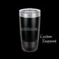 The Designcraft Studio Hold My Beer And Watch This Travel Mug, Stainless Steel, Powder Coated Tumbler, Polar Camel, Engraved, Coffee Mug, Fun Gift