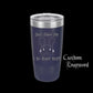 The Designcraft Studio Mugs Dont Follow Me I Do Stupid Stuff Tumbler Travel Mug, Stainless Steel, Powder Coated Tumbler, Polar Camel, Coffee Mug, Scuba Diver Gift