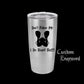 The Designcraft Studio Mugs Dont Follow Me I Do Stupid Stuff Tumbler Travel Mug, Stainless Steel, Powder Coated Tumbler, Polar Camel, Coffee Mug, Scuba Diver Gift