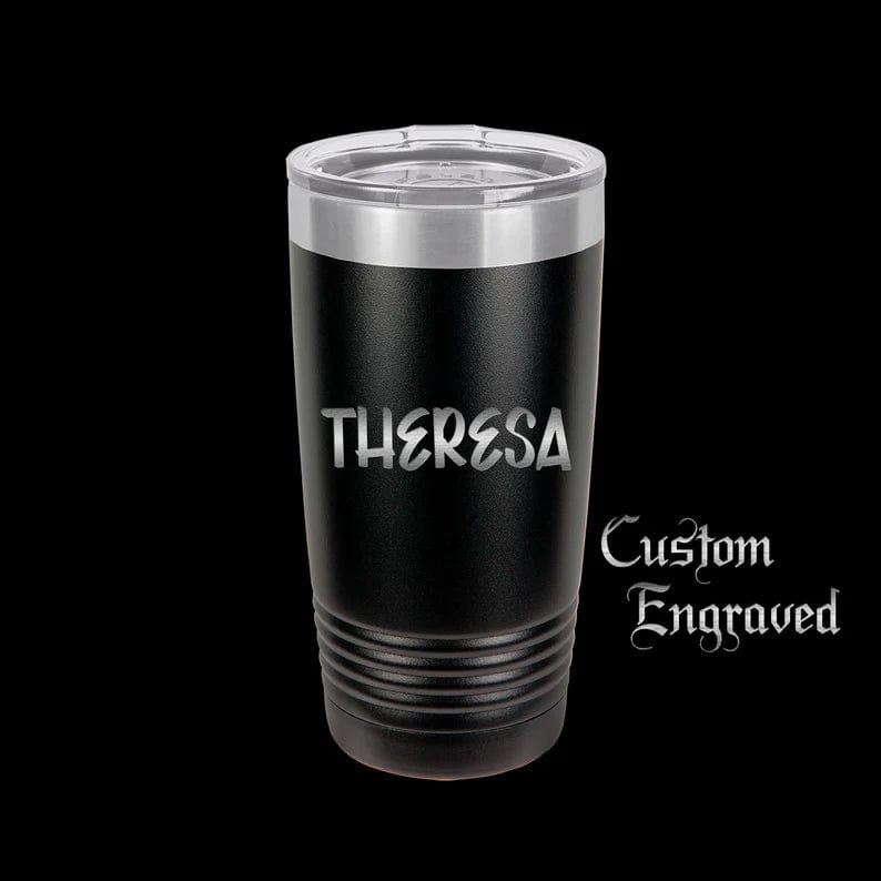 The Designcraft Studio Mugs Messy Hair Scrubs Coffee Let's Do This Tumbler Travel Mug, Stainless Steel, Powder Coated, Engraved, Coffee Mug, Gift for Nurse, Nurse life