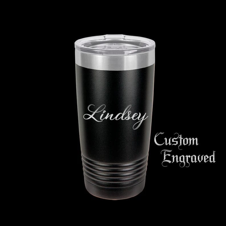 Engraved Christmas Thermo Travel Mug