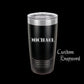 The Designcraft Studio Only The Best Dads Get Promoted To Grandpa Travel Mug, Stainless Steel, Powder Coated Tumbler, Polar Camel, Engraved, Coffee Mug, Dad Gift