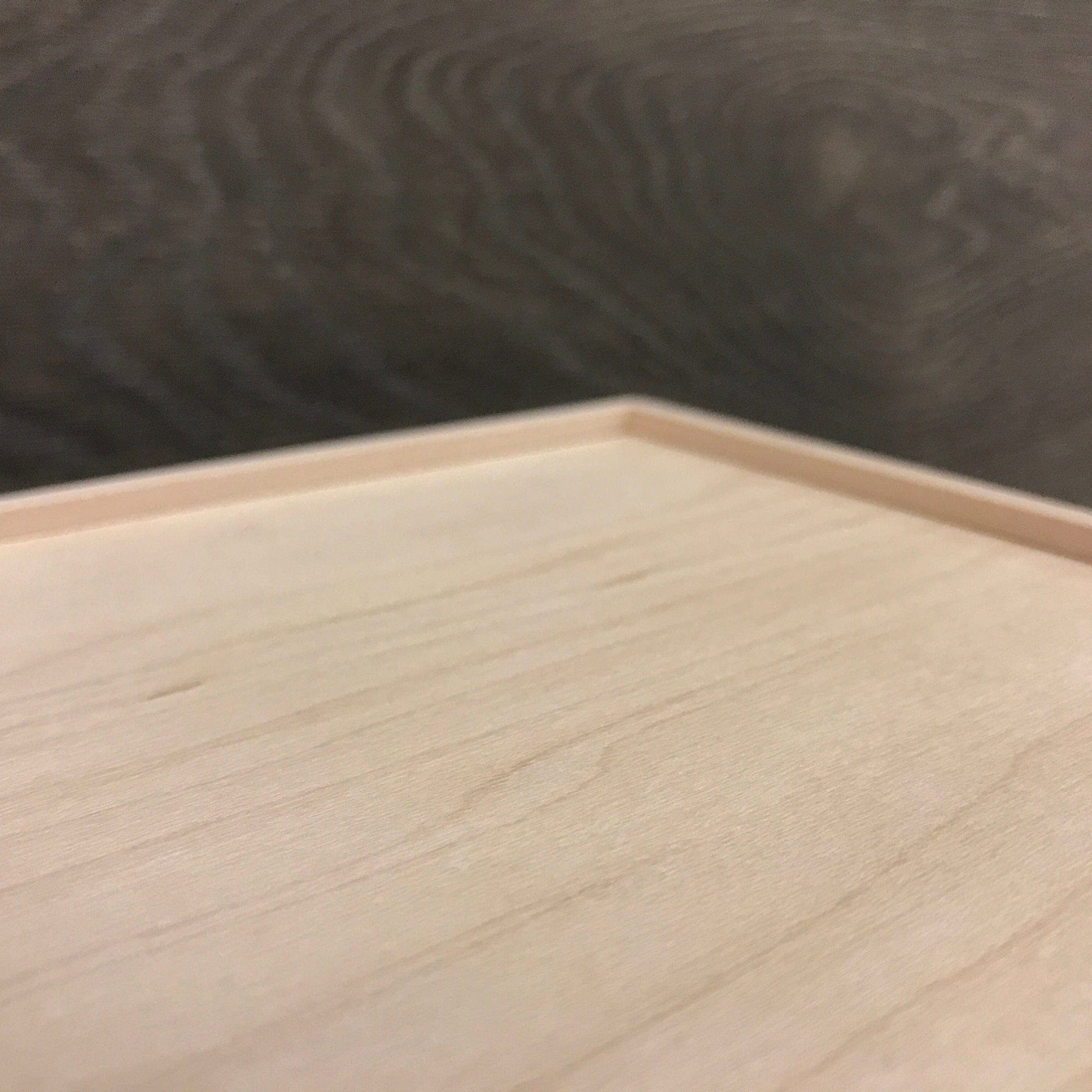 The Designcraft Studio Unfinished Wood Box with Hinge and Latch 13 x 9 x 3 Personalized Laser Engraving Available