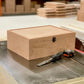 The Designcraft Studio Unfinished Wooden Deck Box with Adjustable Dividers to Protect and Organize Your Favorite Cards