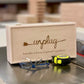 The Designcraft Studio Unplug Box Unplug Box, Custom Engraved Personalized Box, Family Phone Lock Up, Wood Cell Phone Holder, Cell Phone Time Out, Cell Phone Charging Station